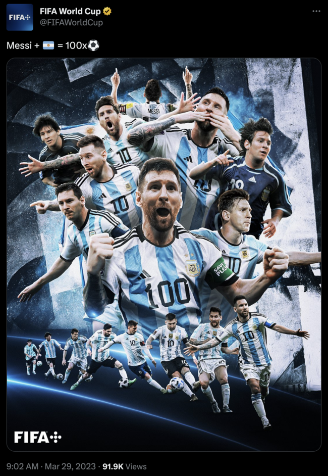 사진=FIFA 공식 SNS