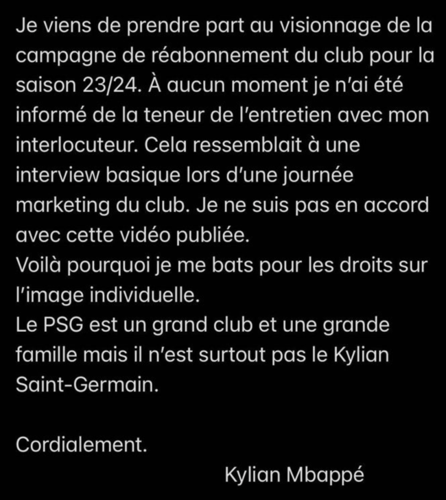 사진=킬리안 음바페 SNS