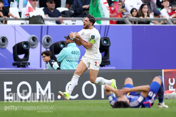 사진=게티이미지. 이란은 실시간 FIFA 랭킹에서 일본과 포인트 차이가 5점 뿐이다.