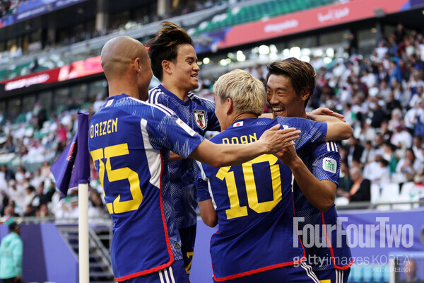 사진=게티이미지. 이란과의 8강전에서 선제골을 터뜨렸던 일본