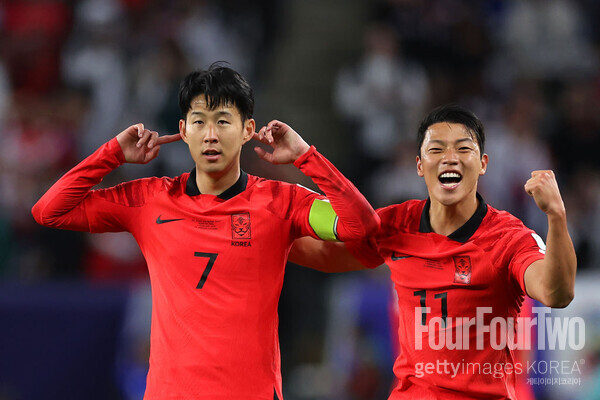 사진=게티이미지. 한국의 우승 길목에는 중동 국가만 남았다