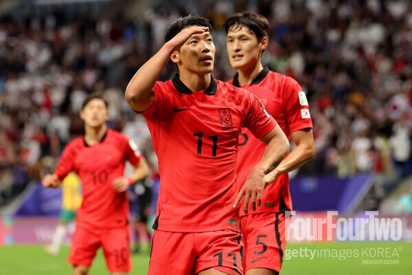 사진=게티이미지. 한국의 우승 길목에는 중동 국가만 남았다