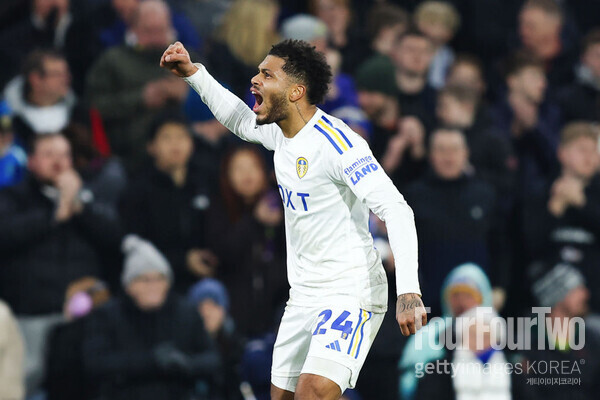 사진=게티이미지. 리즈 유나이티드가 승승장구 중이다. 리즈는 18일 오전 0시(한국시간) 영국 리즈에 위치한 엘런드 로드에서 열린 2023-24시즌 잉글랜드 챔피언십(2부 리그) 38라운드에서 밀월을 상대로 2-0 승리를 기록했다.